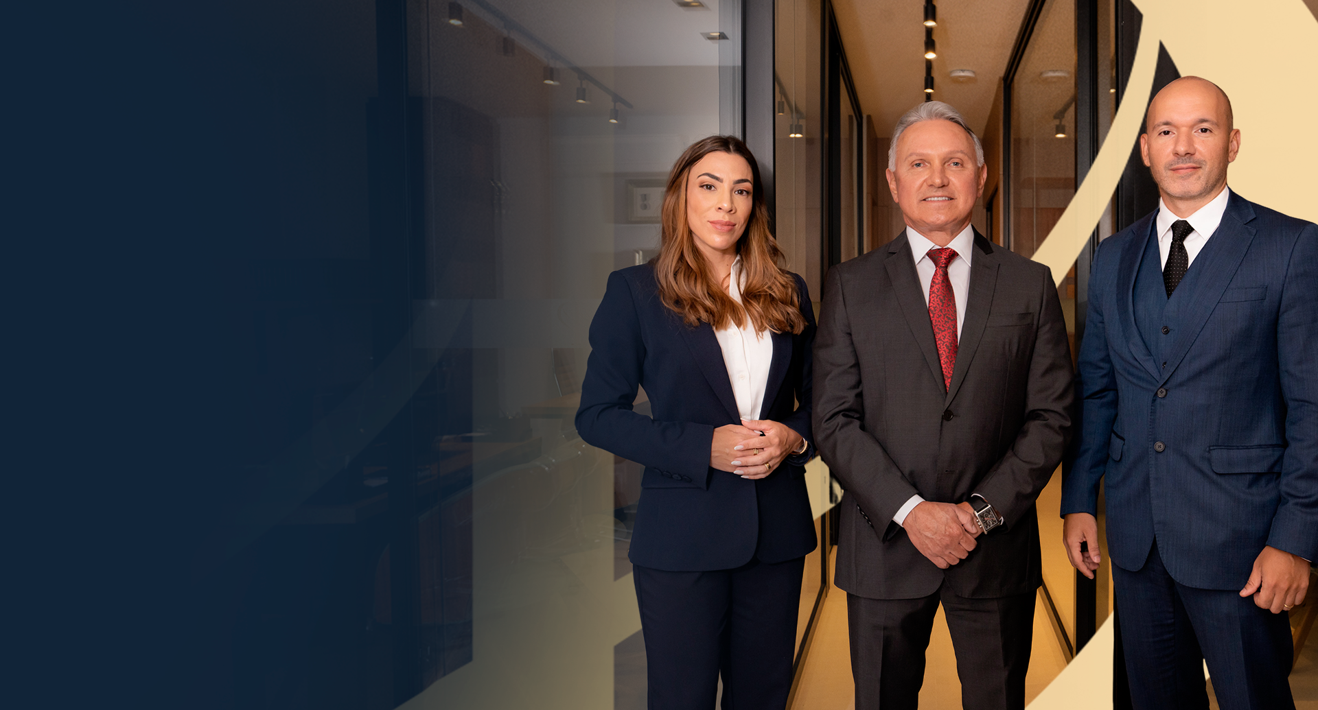 Fundadores da Pimentel Advocacia